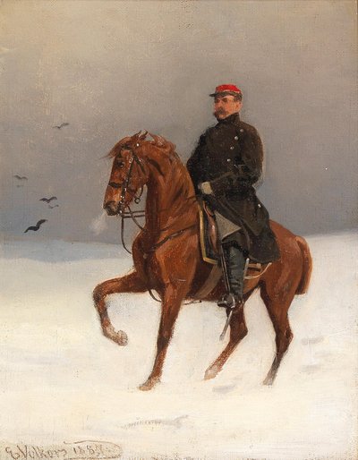 Mounted Soldier by Emil Volkers